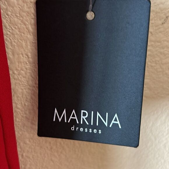 NEW Marina Red Dress - Picture 5 of 6